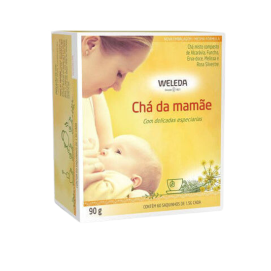 Chá Misto Da Mamãe Com 60 Sachês Weleda