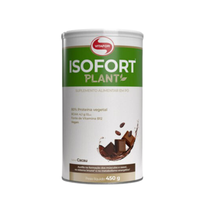 Isofort Plant Cacau 450g Vitafor		