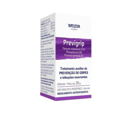 Previgrip Em Glóbulos 20g Weleda