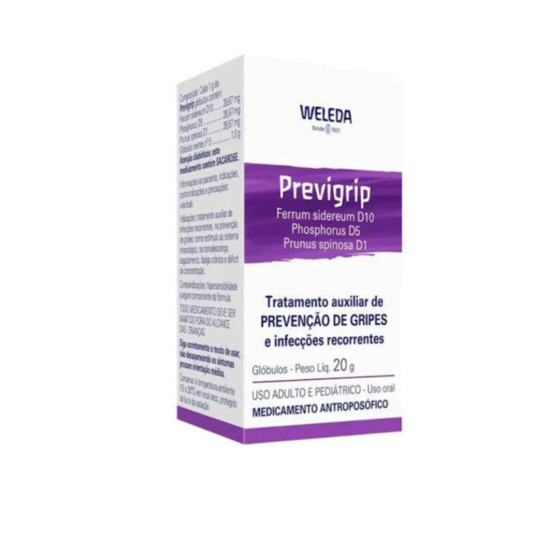 Previgrip Em Glóbulos 20g Weleda