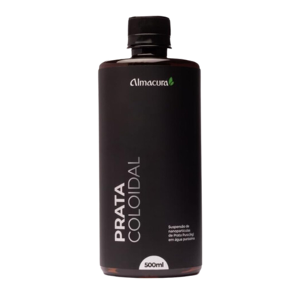 Prata Coloidal 40ppm 500ml Almacura
