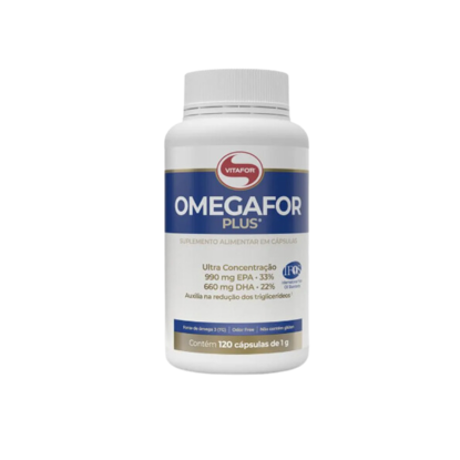 Ômega For Plus 120 Cápsulas Vitafor