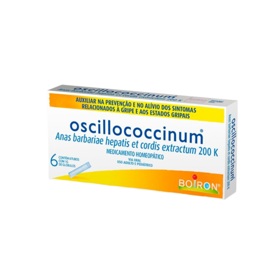 Oscillococcinum 200k 6 Tubos 1g Boiron
